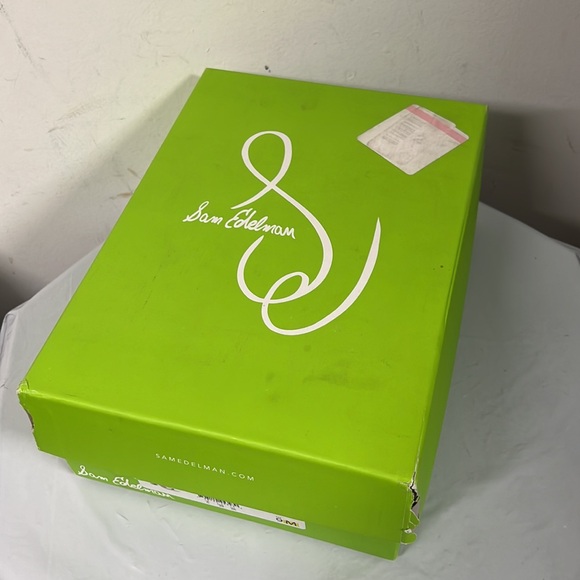 NIB- Sam Edelman Women's Daniella Strappy Block-Heel Sandals, White Leather - 9M - Picture 14 of 14